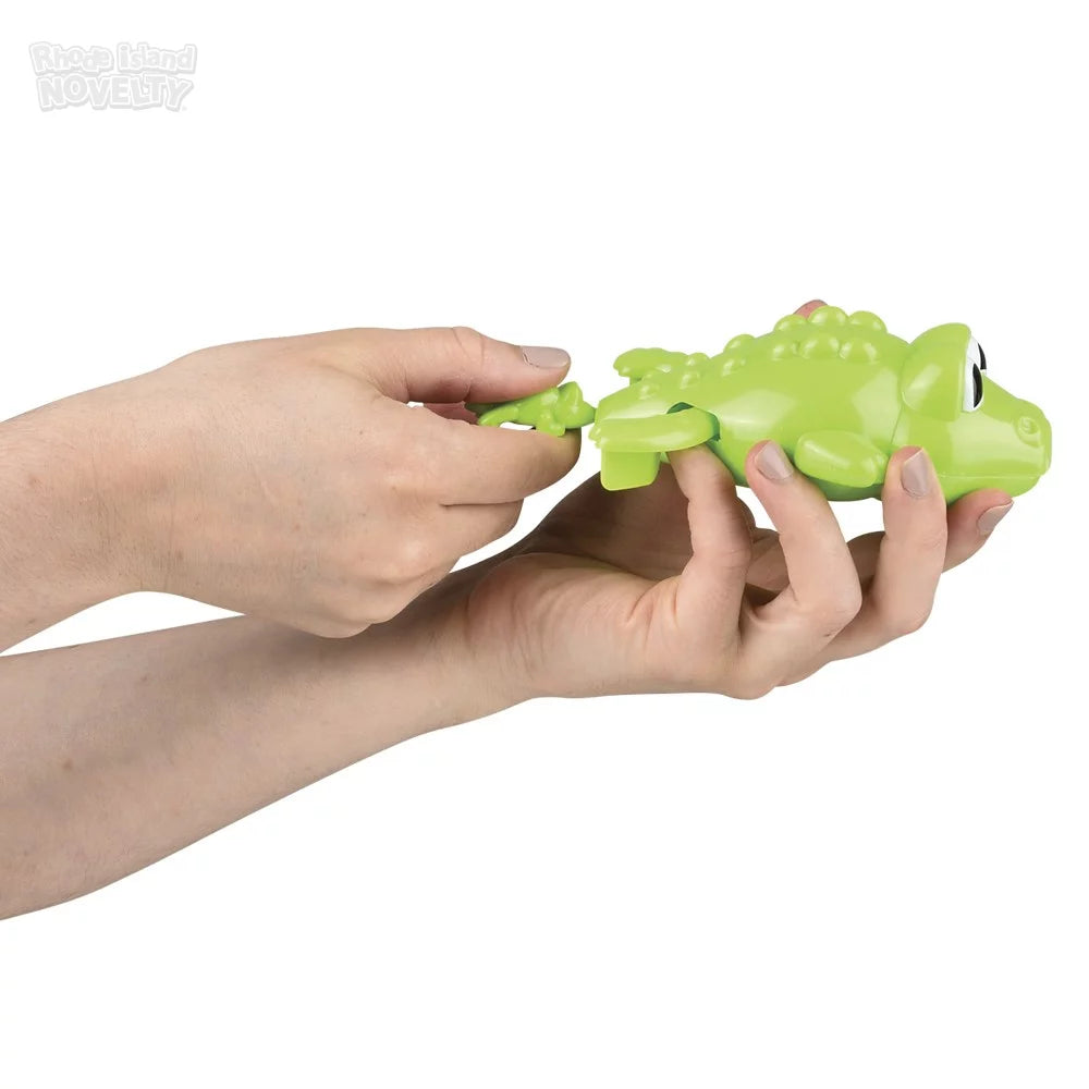 The Toy Network-6" Pull-String Alligator Bath Toy--Legacy Toys